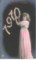 AHCP13-0002- GRETE REINWALD  UN ROBE ROSE BONNE ANNEE 1910 - Portretten