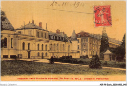 AIFP9-ECOLE-0934 - Instituton St-nicolas De Buzenval - Par Rueil - Château Et Pensionnat  - School