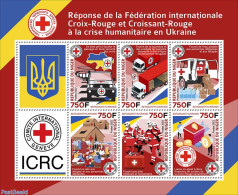 Niger 2022 Red Cross Responds To Ukraine Crisis, Mint NH, Health - History - Red Cross - Peace - Croix-Rouge