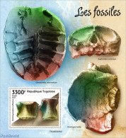 Togo 2022 Fossils, Mint NH, Nature - Prehistoric Animals - Prehistory - Vor- U. Frühgeschichte