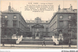 AIFP8-ECOLE-0885 - PARIS - Collège De France - Rue Des écoles Et Place Du Collège-de-france  - Scuole