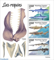 Togo 2022 Sharks, Mint NH, Nature - Sharks - Togo (1960-...)