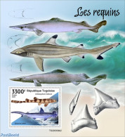 Togo 2022 Sharks, Mint NH, Nature - Sharks - Togo (1960-...)