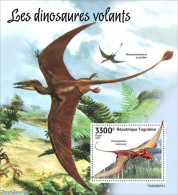 Togo 2022 Flying Dinosaurs, Mint NH, Nature - Birds - Prehistoric Animals - Préhistoriques