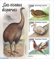 Togo 2022 Extinct Birds, Mint NH, Nature - Birds - Togo (1960-...)