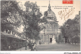 AIFP7-ECOLE-0785 - PARIS - La Sorbonne Et La Statue D'auguste Comte  - School