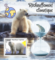 Togo 2022 Climate Change, Polar Bear., Mint NH, Nature - Bears - Togo (1960-...)