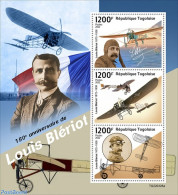 Togo 2022 150th Anniversary Of Louis Blériot, Mint NH, Transport - Aircraft & Aviation - Aerei