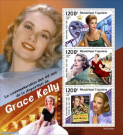 Togo 2022 40th Memorial Anniversary Of Grace Kelly, Mint NH, Performance Art - Movie Stars - Actors