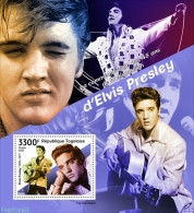 Togo 2022 45th Memorial Anniversary Of Elvis Presley, Mint NH, Performance Art - Elvis Presley - Elvis Presley