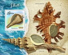 Liberia 2022 Shells, Mint NH, Nature - Shells & Crustaceans - Marine Life