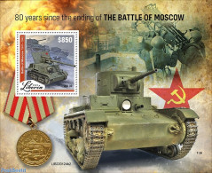 Liberia 2022 80th Anniversary Of The End Of The Battle Of Moscow, Mint NH, History - Transport - World War II - WW2 (II Guerra Mundial)