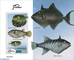 Liberia 2022 Fishes, Mint NH, Nature - Fish - Peces