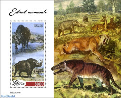 Liberia 2022 Extinct Mammals, Mint NH, Nature - Animals (others & Mixed) - Prehistoric Animals - Prehistory - Prehistorisch