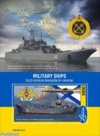 Liberia 2022 Military Ships, Mint NH, History - Transport - Militarism - Ships And Boats - Militares