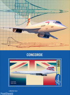 Liberia 2022 Concorde, Mint NH, Transport - Concorde - Aircraft & Aviation - Concorde