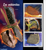 Djibouti 2022 Meteorites, Mint NH, Nature - Prehistoric Animals - Prehistory - Vor- U. Frühgeschichte