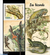 Djibouti 2022 Lizards, Mint NH, Nature - Animals (others & Mixed) - Gibuti (1977-...)