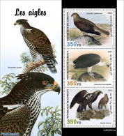 Djibouti 2022 Eagles, Mint NH, Nature - Birds - Birds Of Prey - Dschibuti (1977-...)