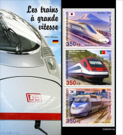 Djibouti 2022 High Speed Trains, Mint NH, Transport - Railways - Eisenbahnen