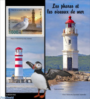 Djibouti 2022 Lighthouses And Sea Birds, Mint NH, Nature - Various - Birds - Lighthouses & Safety At Sea - Phares