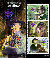 Djibouti 2022 115 Anniversary Of Scouts, Mint NH, Nature - Sport - Mushrooms - Scouting - Champignons