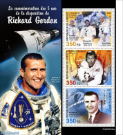 Djibouti 2022 5th Memorial Anniversary Of Richard Gordon, Mint NH, Transport - Space Exploration - Dschibuti (1977-...)