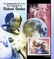 Djibouti 2022 5th Memorial Anniversary Of Richard Gordon, Mint NH, Transport - Space Exploration - Yibuti (1977-...)