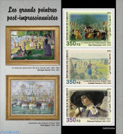 Djibouti 2022 The Great Post-impressionists, Mint NH, Art - Paintings - Yibuti (1977-...)