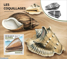 Guinea, Republic 2022 Shells, Mint NH, Nature - Shells & Crustaceans - Marine Life