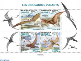 Guinea, Republic 2022 Flying Dinosaurs, Mint NH, Nature - Prehistoric Animals - Prehistorisch