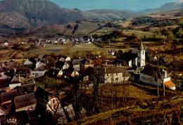 VUE SUR SEGUS ET OSSEN  (  HAUTES PYRENEES )  ( LEGER PLI ) - Other & Unclassified