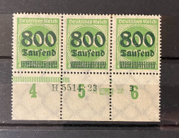 Deutsches Reich - 1923 - Michel Nr. 307 A HAN - Postfrisch/Ungebraucht M. Falz - Unused Stamps