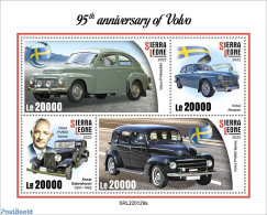 Sierra Leone 2022 95th Anniversary Of Volvo, Mint NH, Transport - Automobiles - Cars