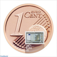 Sierra Leone 2022 20 Years Since Adoption Of Euro, Mint NH, Various - Money On Stamps - Coins