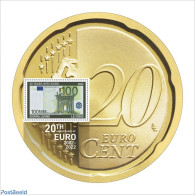 Sierra Leone 2022 20 Years Since Adoption Of Euro, Mint NH, Various - Money On Stamps - Monedas