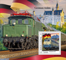 Sierra Leone 2022 German Trains, Mint NH, Transport - Railways - Eisenbahnen