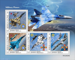 Sierra Leone 2022 Military Planes, Mint NH, Transport - Aircraft & Aviation - Avions