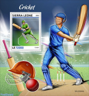 Sierra Leone 2022 Cricket, Mint NH, Sport - Cricket - Cricket