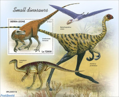 Sierra Leone 2022 Small Dinosaurs, Mint NH, Nature - Prehistoric Animals - Prehistorisch