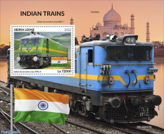 Sierra Leone 2022 Indian Trains, Mint NH, Transport - Railways - Trains