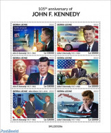 Sierra Leone 2022 105th Anniversary Of John F. Kennedy, Mint NH, History - Performance Art - Transport - American Pres.. - Autos