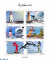 Sierra Leone 2022 Lighthouses, Mint NH, Various - Lighthouses & Safety At Sea - Vuurtorens