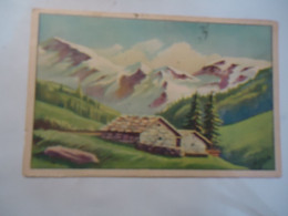 ITALY  POSTCARDS  PAINTINGS MOUNTAIN - Other & Unclassified