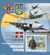 Niger 2022 Oleksandr Kukurba, Mint NH, History - Transport - Militarism - Aircraft & Aviation - Militaria