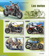 Niger 2022 Motorcycles, Mint NH, Transport - Motorcycles - Motorfietsen