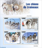 Niger 2022 Sledge Dogs, Mint NH, Nature - Dogs - Níger (1960-...)