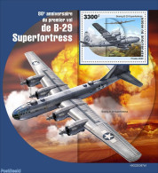 Niger 2022 B-29 Superfortress, Mint NH, History - Transport - Militarism - Aircraft & Aviation - Militares