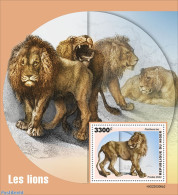 Niger 2022 Lions, Mint NH, Nature - Cat Family - Níger (1960-...)