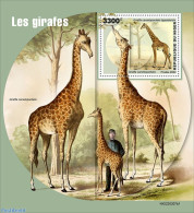 Niger 2022 Giraffes, Mint NH, Nature - Giraffe - Níger (1960-...)